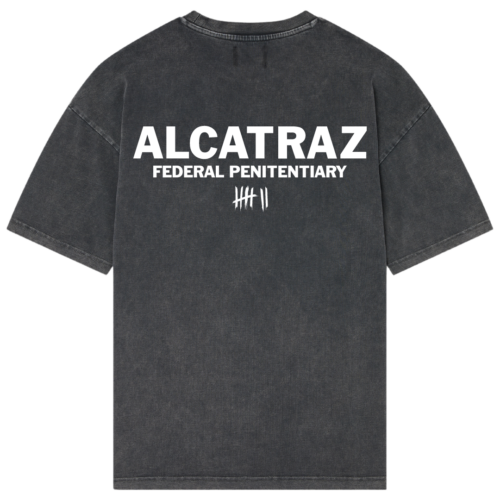 Alcatraz Washed Grey T-Shirt