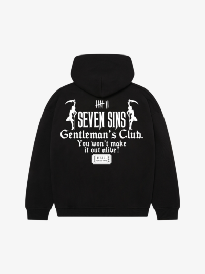 gentleman's club hoodie back