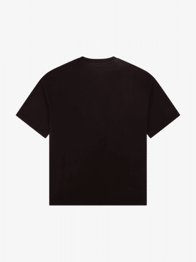 back of seven sins flirt with death t-shirt black flat