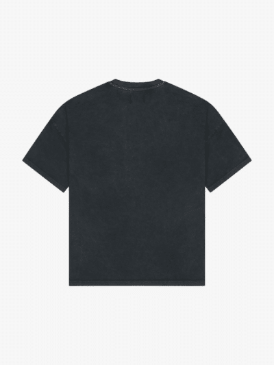 back of seven sins cigarette t-shirt vintage black flat